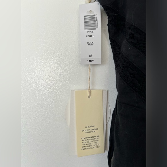 Aritzia | la Bohéme Léger Dress | Black | S - Picture 4 of 16